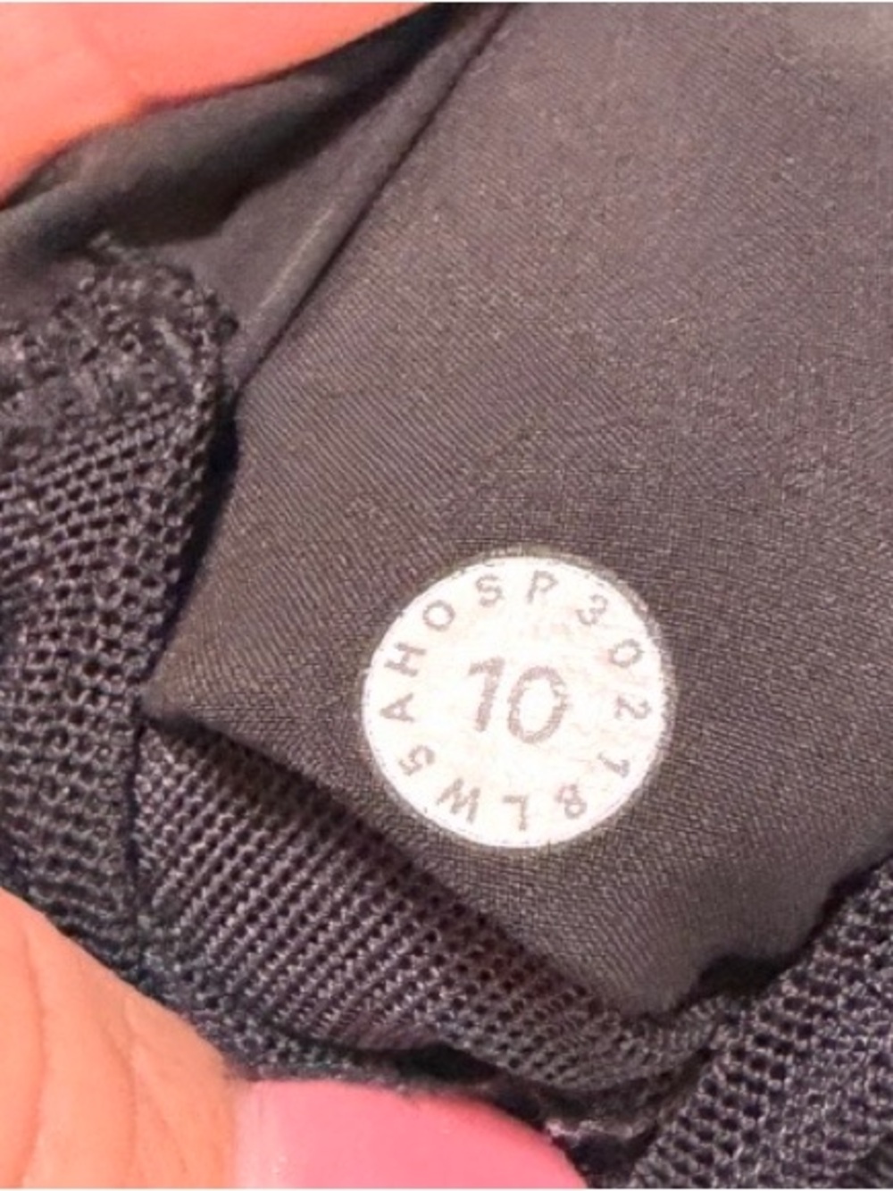 Lululemon On The Fly Pants Size 10 Black Cropped Drawstring Travel Athleisure - Picture 5 of 10